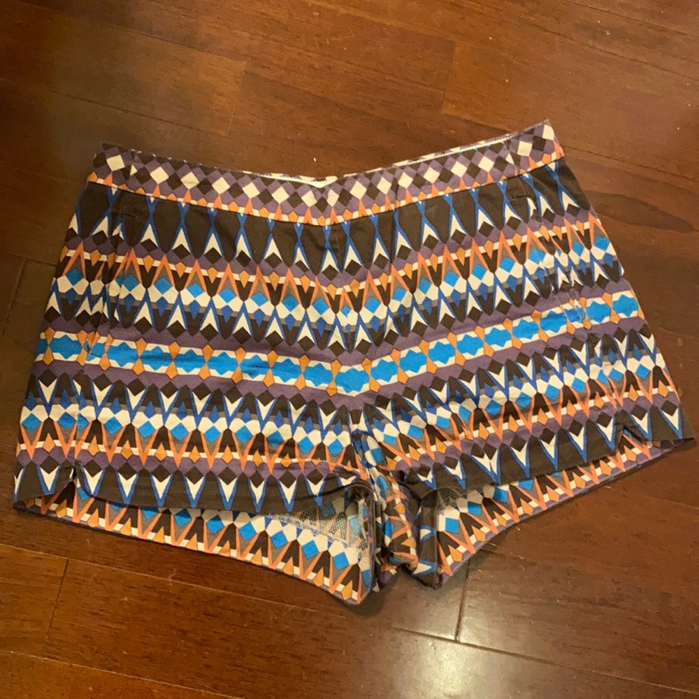 J Crew Patterned Shorts